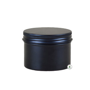 Jar Aluminium Hitam - 60 ml