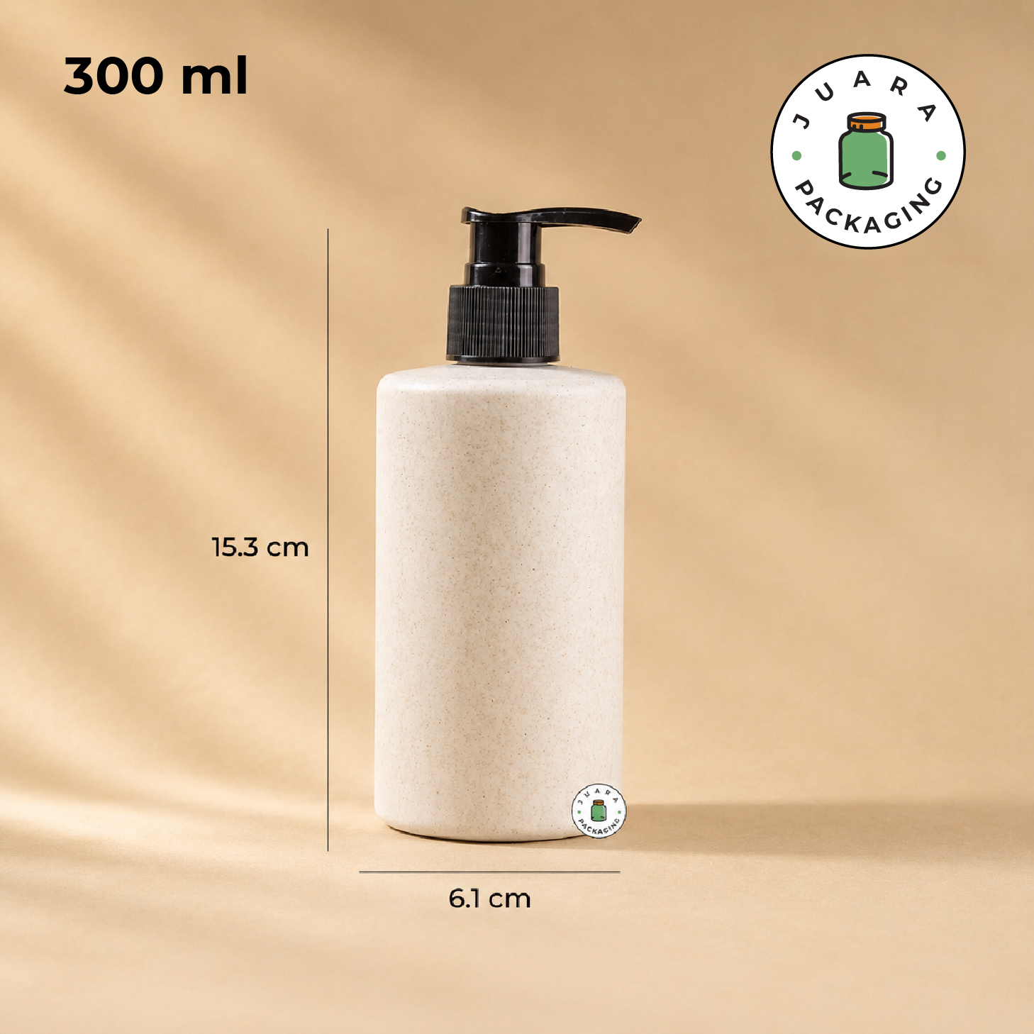 Botol Pump Plastik Daur Ulang - 300 ml 500 ml - Image 5