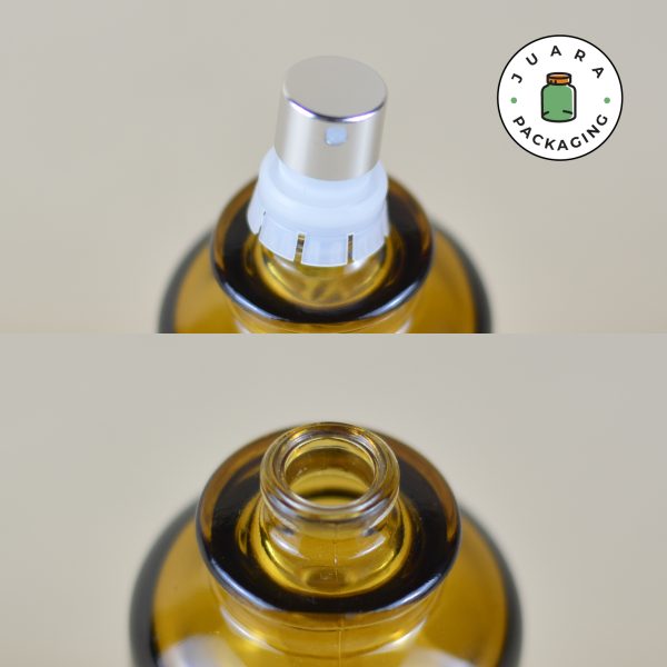 [SEMI PRESS] Botol Parfum Coklat Bulat - 30 ml 50 ml 100 ml - Image 4