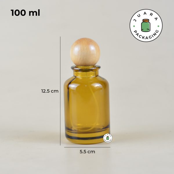[SEMI PRESS] Botol Parfum Coklat Bulat - 30 ml 50 ml 100 ml - Image 8