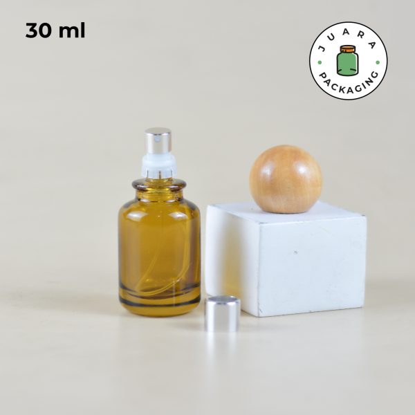 [SEMI PRESS] Botol Parfum Coklat Bulat - 30 ml 50 ml 100 ml - Image 10