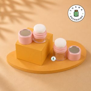 Wadah Bedak Tabur Travel Soft Pink - 5 gr 10 gr