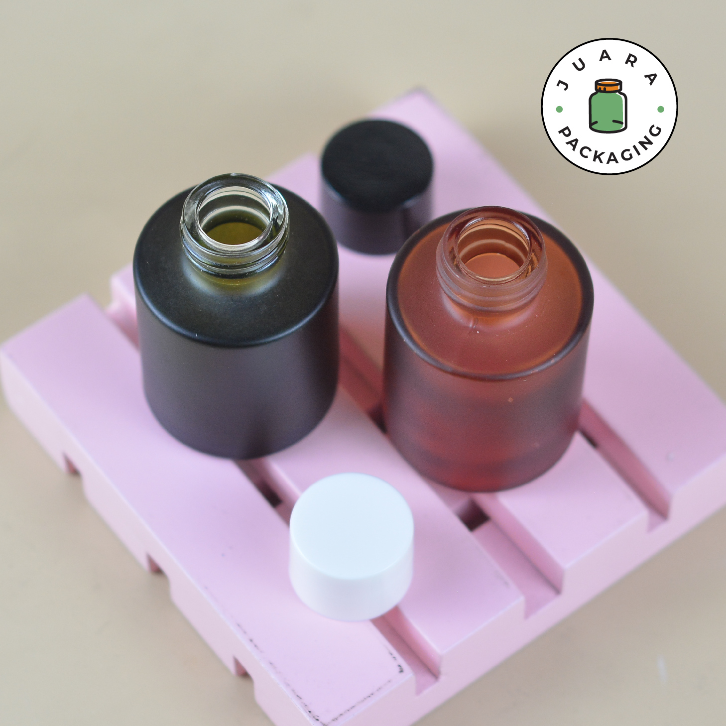 Botol Kaca Mini Warna - 20 ml - Image 6