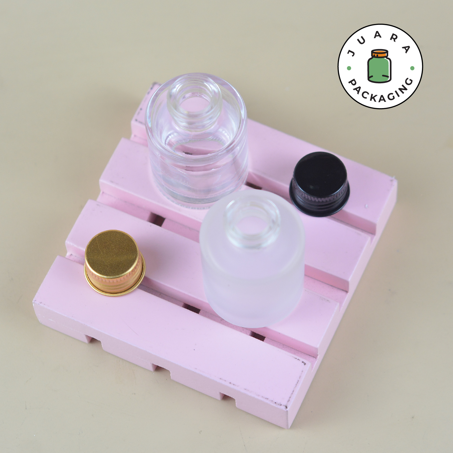 Botol Kaca Mini Warna - 20 ml - Image 7