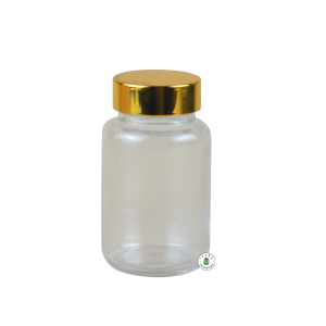 Botol Kaca Bening+ Inner Seal - 100 ml