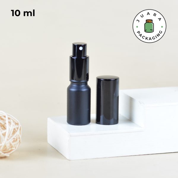 Botol Parfum Kaca Hitam Tutup Hitam - 5ml 10ml 20ml 30ml 50ml 100ml - Image 12