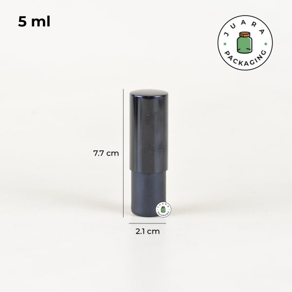 Botol Parfum Kaca Hitam Tutup Hitam - 5ml 10ml 20ml 30ml 50ml 100ml - Image 5