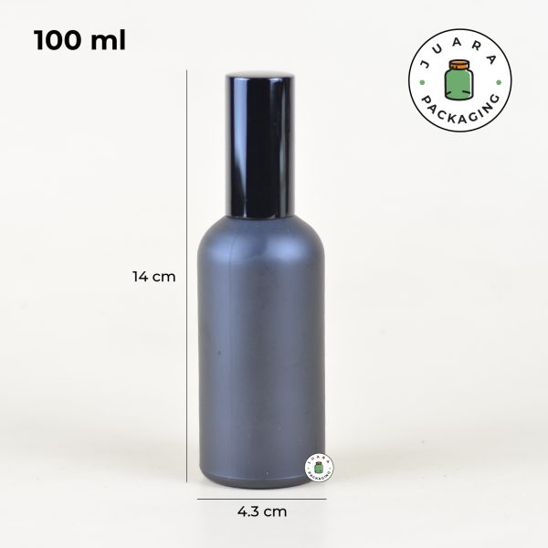 Botol Parfum Kaca Hitam Tutup Hitam - 5ml 10ml 20ml 30ml 50ml 100ml - Image 10