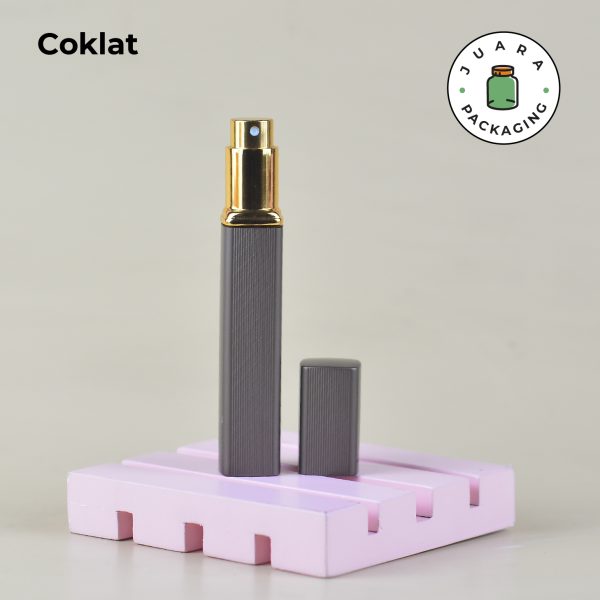 Botol Parfum Metallic Spray Gold - 10 ml - Image 9