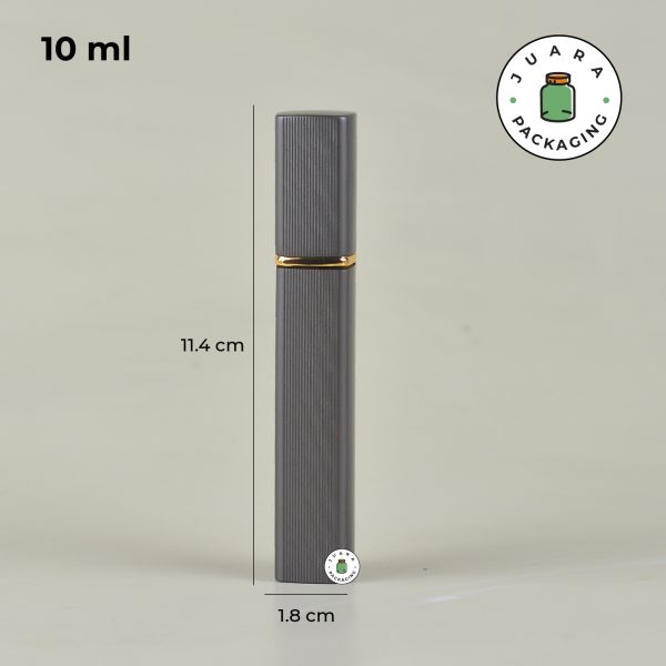 Botol Parfum Metallic Spray Gold - 10 ml - Image 3