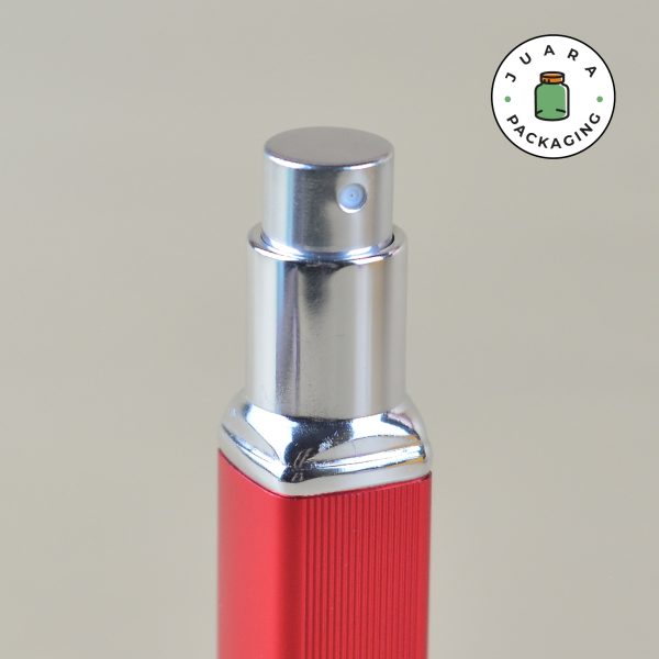 Botol Parfum Metallic Spray Silver - 10 ml - Image 5