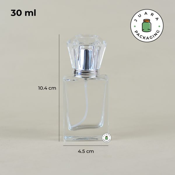 Botol Parfum Tutup Berlian - 30 ml - Image 6
