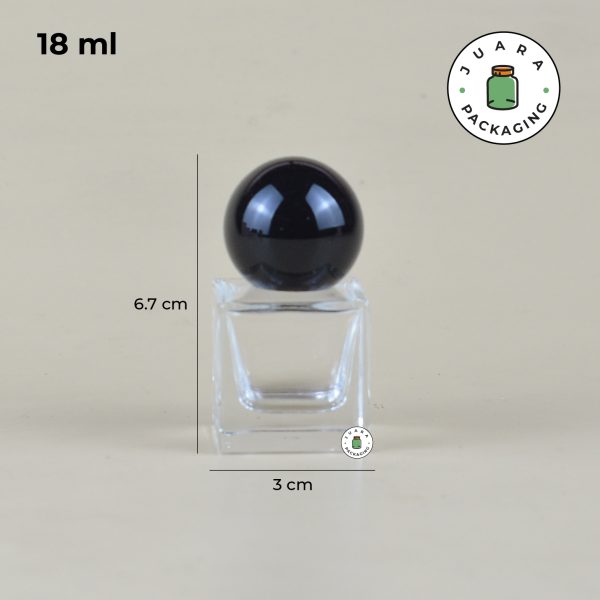 [SEMI PRESS] Botol Parfum Mini Tutup Bulat - 18 ml - Image 3
