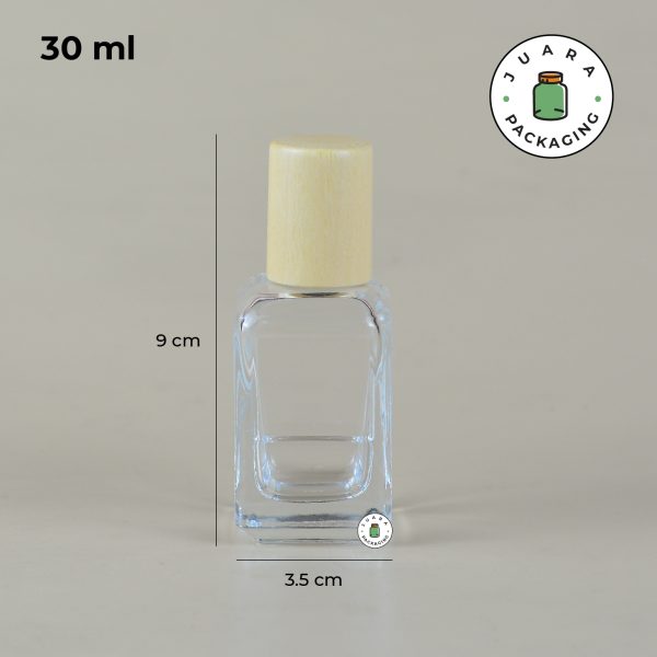[SEMI PRESS] Botol Parfum Tutup Kayu - 30 ml - Image 3