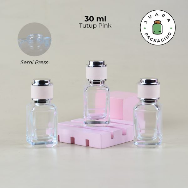 [SEMI PRESS] Botol Parfum Tutup Pink - 30 ml - Image 2