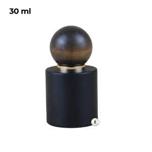 [PRESS] Botol Parfum Tutup Bolat Coklat - 30 ml