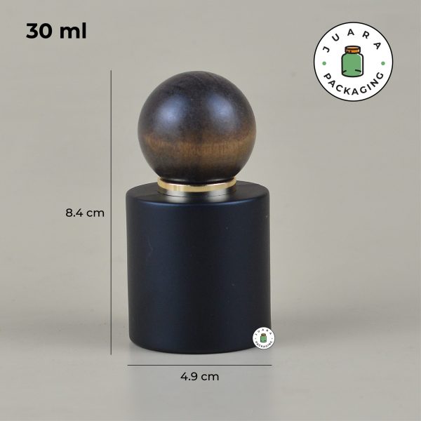 [PRESS] Botol Parfum Tutup Bulat Coklat - 30 ml - Image 6