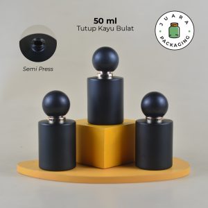 [SEMI PRESS] Botol Parfum Tutup Bulat - 50 ml