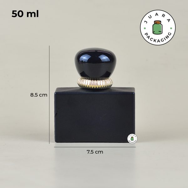 [SEMI PRESS] Botol Parfum Tutup Aksen Gold - 50 ml - Image 3