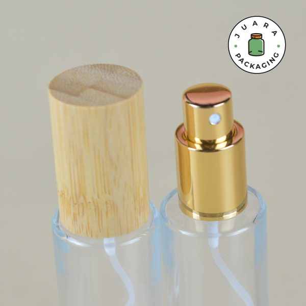 Botol Parfum Spray Gold Tutup Kayu - 70 ml - Image 5