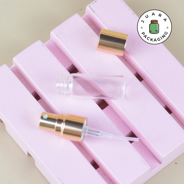 Botol Parfum Mini Spray Gold - 3 ml - Image 5