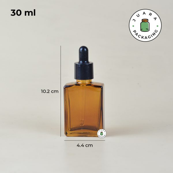 Botol Pipet Amber Kotak - 30ml 50ml 100ml - Image 4