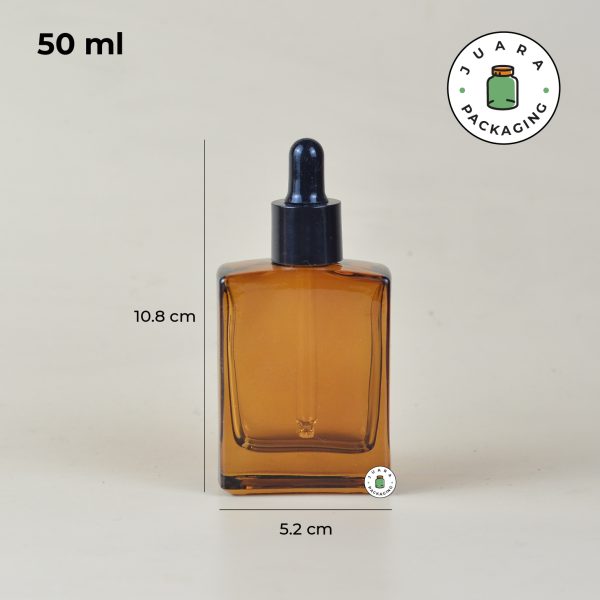 Botol Pipet Amber Kotak - 30ml 50ml 100ml - Image 5