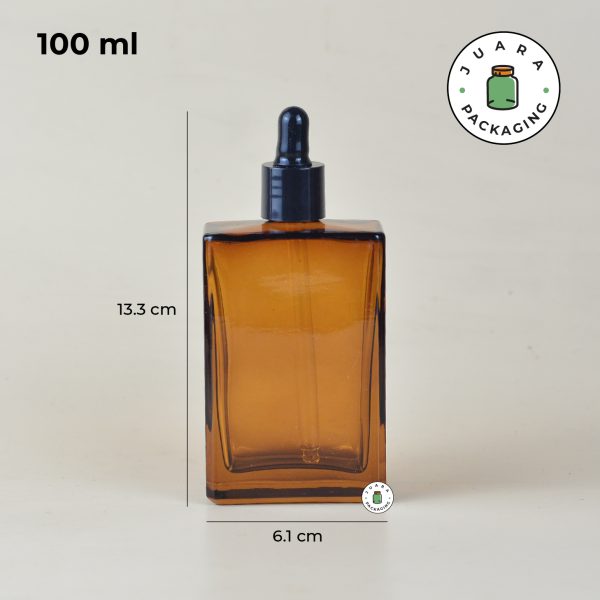 Botol Pipet Amber Kotak - 30ml 50ml 100ml - Image 6
