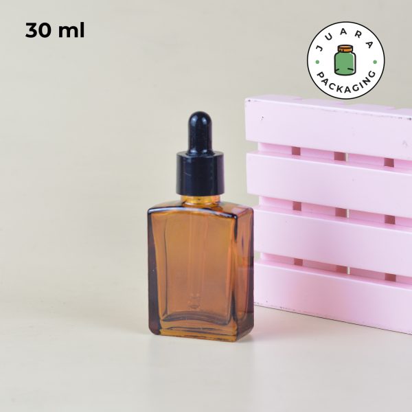 Botol Pipet Amber Kotak - 30ml 50ml 100ml - Image 7