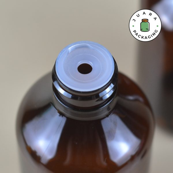 Botol Plastik Coklat Tutup Dropper - 300 ml - Image 4