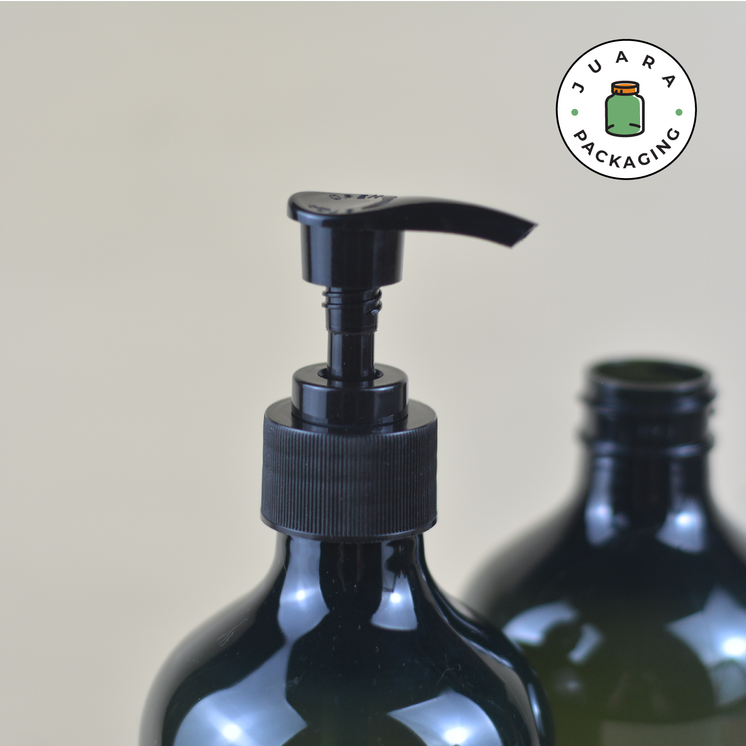 Botol Pump Plastik Hijau - 500 ml - Image 4