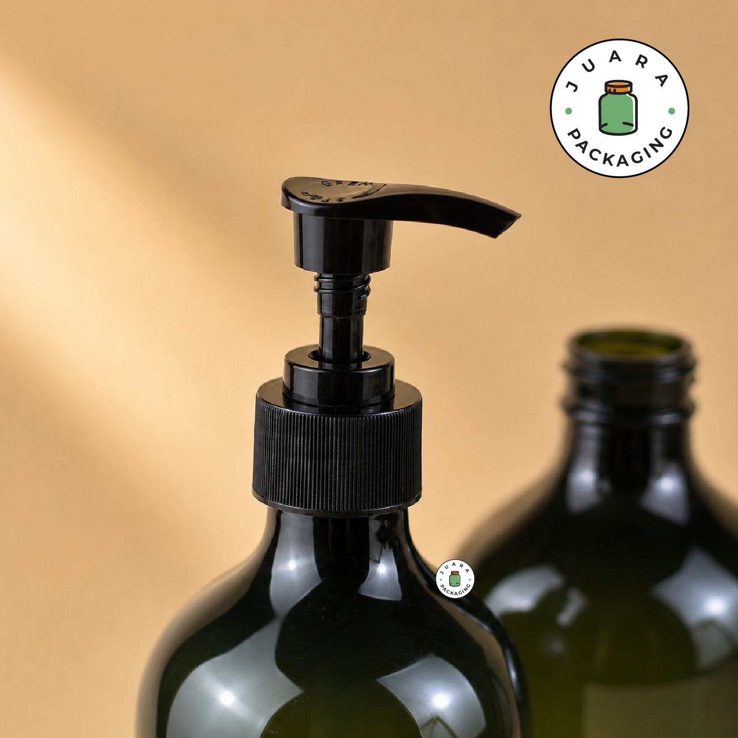Botol Pump Plastik Hijau - 500 ml - Image 5