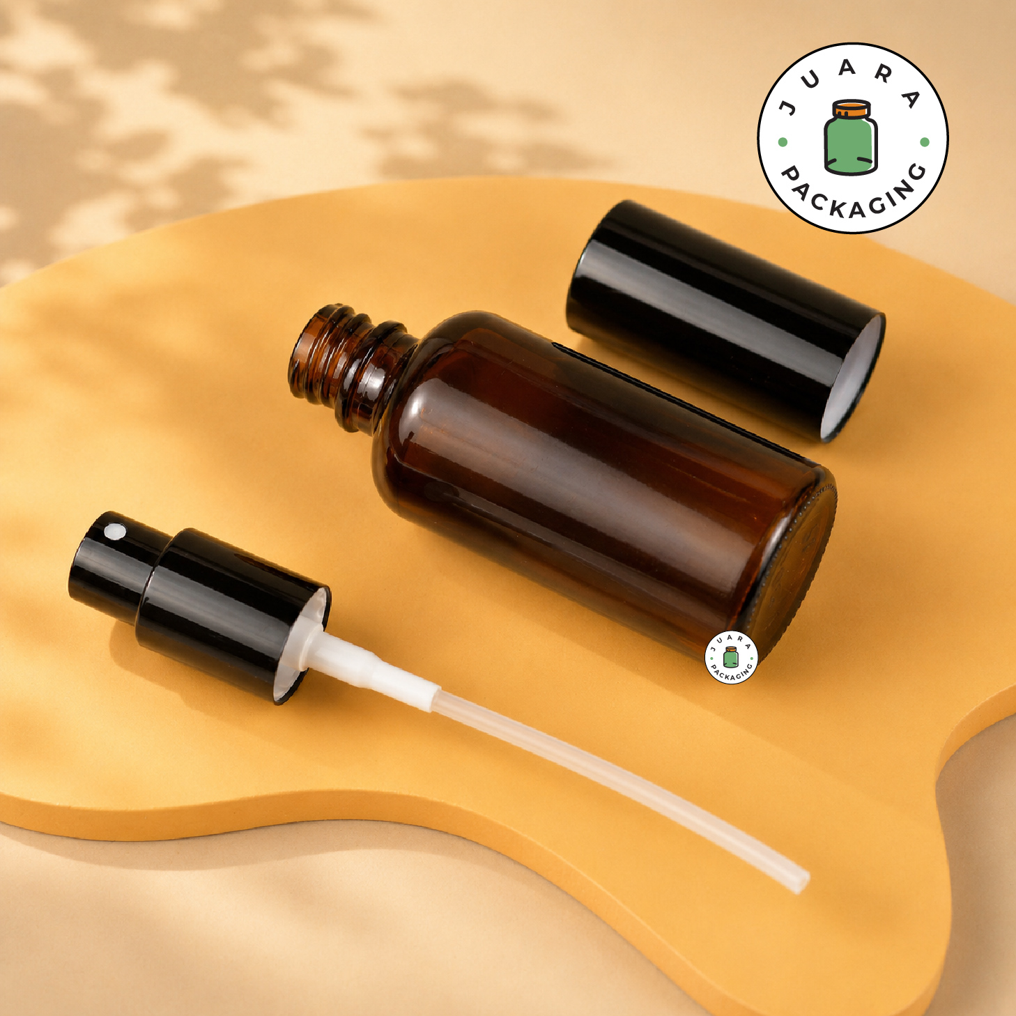Botol Parfum Amber Spray Hitam - 30 ml 50 ml 100 ml - Image 3