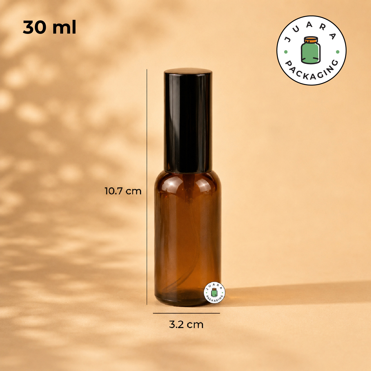Botol Parfum Amber Spray Hitam - 30 ml 50 ml 100 ml - Image 5