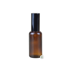 Botol Parfum Amber Spray Hitam - 30 ml 50 ml 100 ml