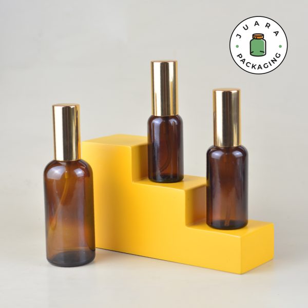 Botol Parfum Amber Spray Gold - 30 ml 50 ml 100 ml - Image 3