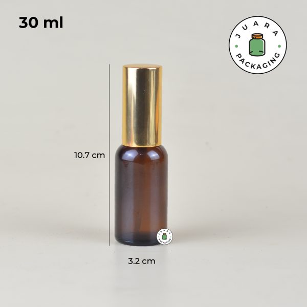 Botol Parfum Amber Spray Gold - 30 ml 50 ml 100 ml - Image 6