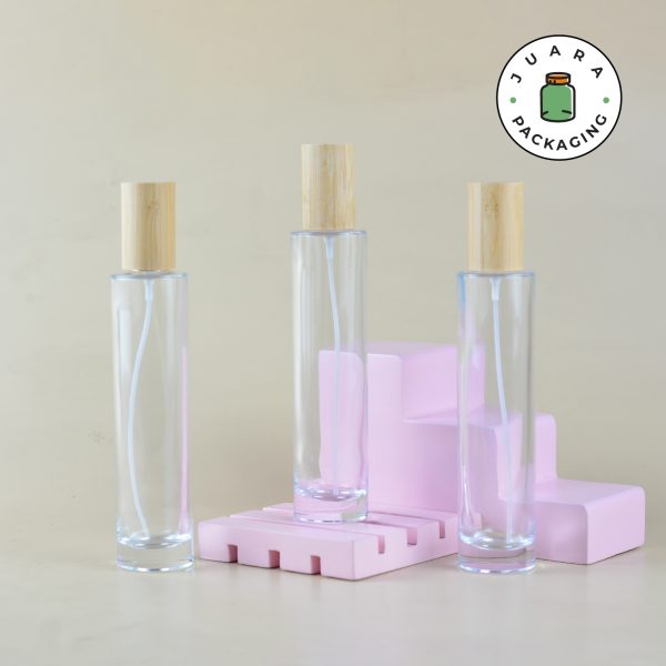 Botol Parfum Spray Gold Tutup Kayu - 150 ml - Image 3