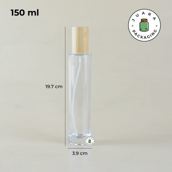 Botol Parfum Spray Gold Tutup Kayu - 150 ml - Image 6