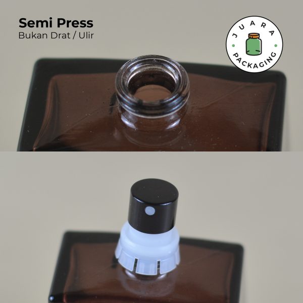 [SEMI PRESS] Botol Parfum Kaca Coklat - 50 ml - Image 4