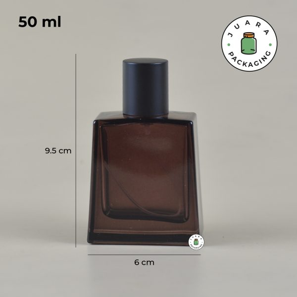 [SEMI PRESS] Botol Parfum Kaca Coklat - 50 ml - Image 6