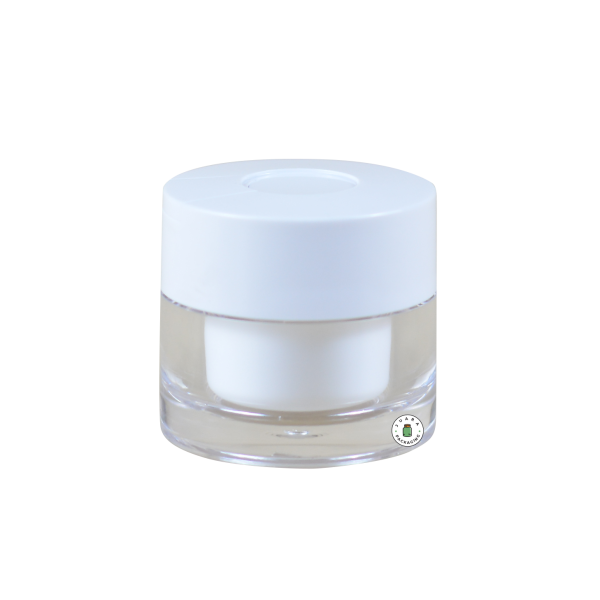 Pot Cream Acrylic + Spatula - 15 ml 30 ml 50 ml