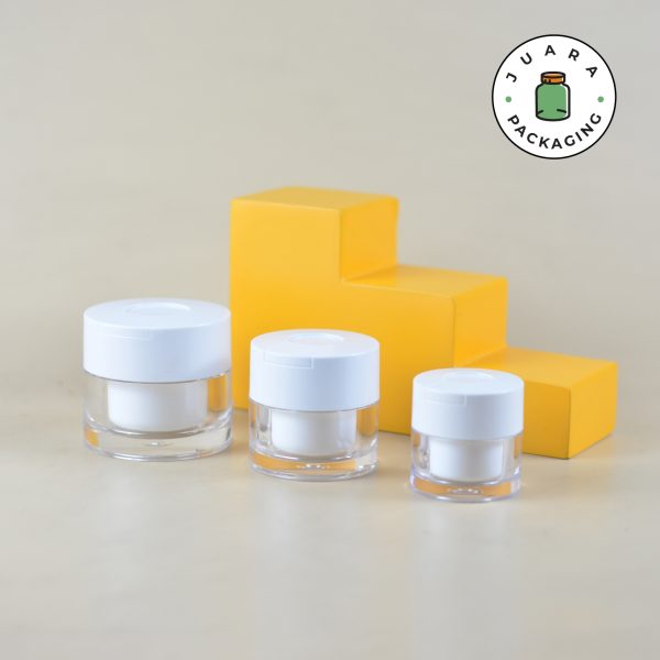 Pot Cream Acrylic + Spatula - 15 ml 30 ml 50 ml - Image 4