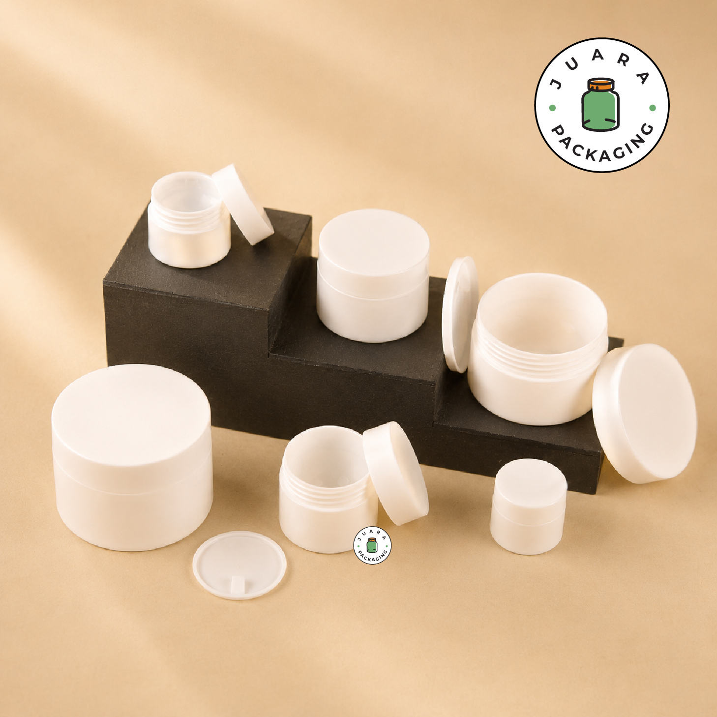 Pot Cream Plastik Putih - 10gr 20gr 30gr 50gr 100gr - Image 3