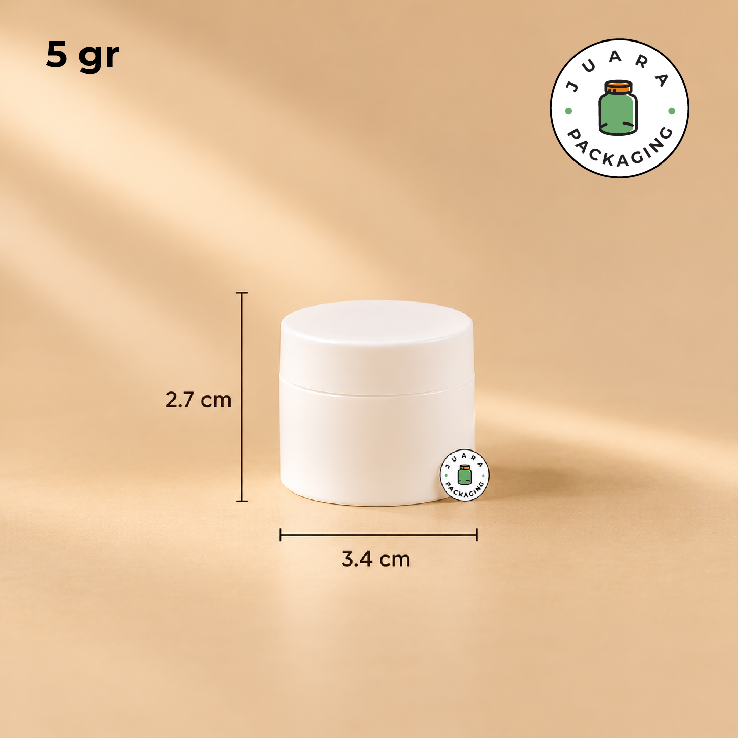 Pot Cream Plastik Putih - 10gr 20gr 30gr 50gr 100gr - Image 8