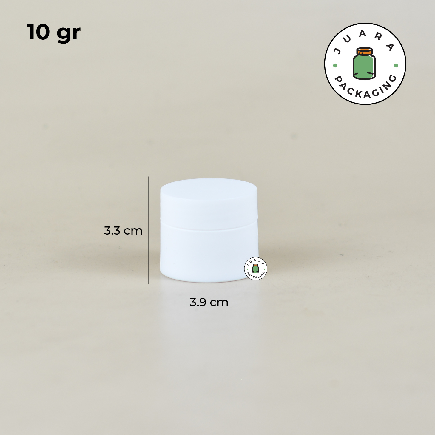 Pot Cream Plastik Putih - 10gr 20gr 30gr 50gr 100gr - Image 6