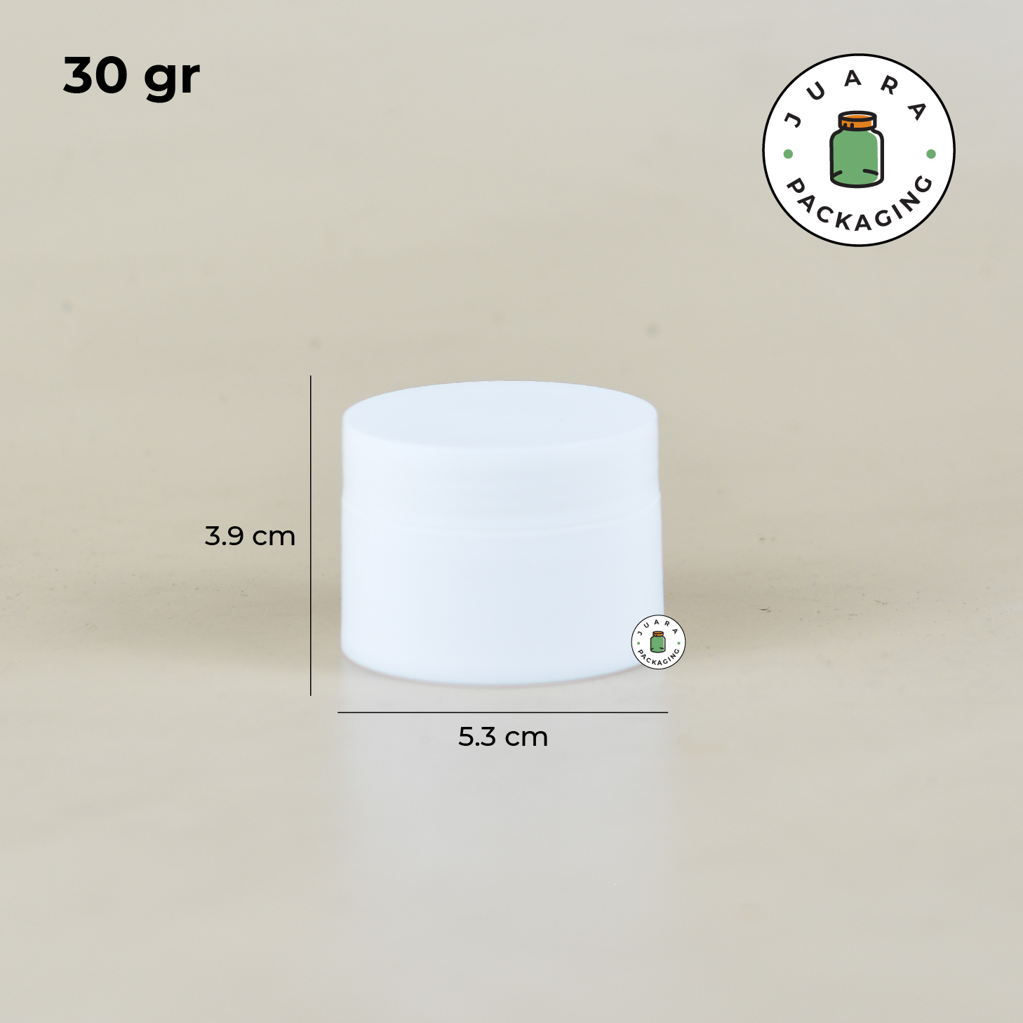 Pot Cream Plastik Putih - 10gr 20gr 30gr 50gr 100gr - Image 8