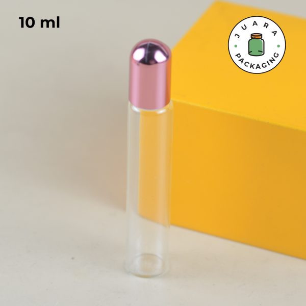 Botol Roll On Kaca Pink - 1ml 2ml 3ml 5ml 10ml - Image 15