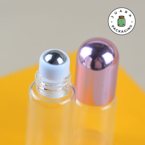 Botol Roll On Kaca Pink - 1ml 2ml 3ml 5ml 10ml - Image 4