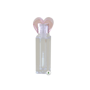 Wadah Lipcare Acrylic Hati - 3.5 ml